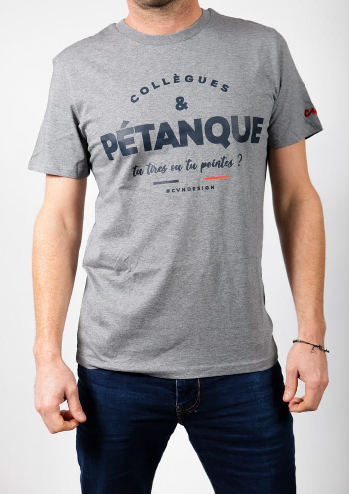 T-shirt Homme BIO - Pétanque CVN - CVNSTORE