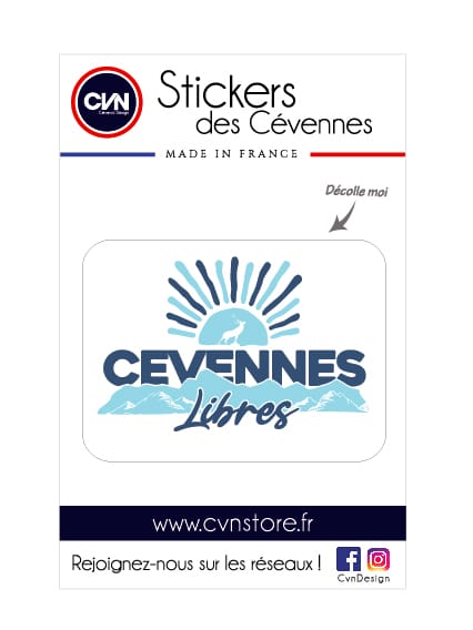 STICKERS CVN - Cévennes Libres