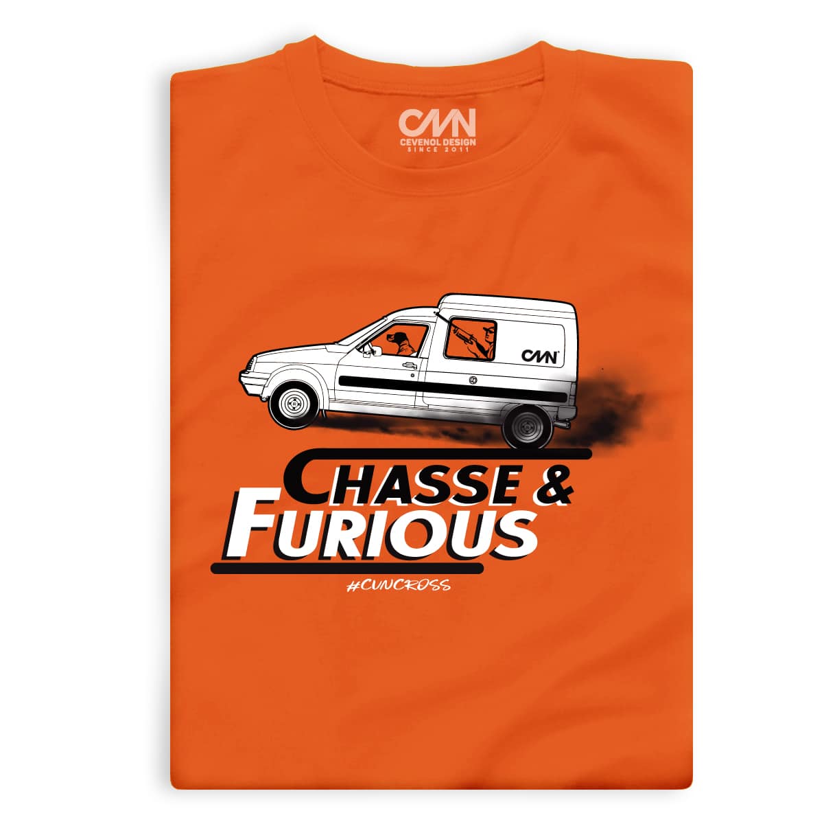 Chasse and furious - le Tee-Shirt