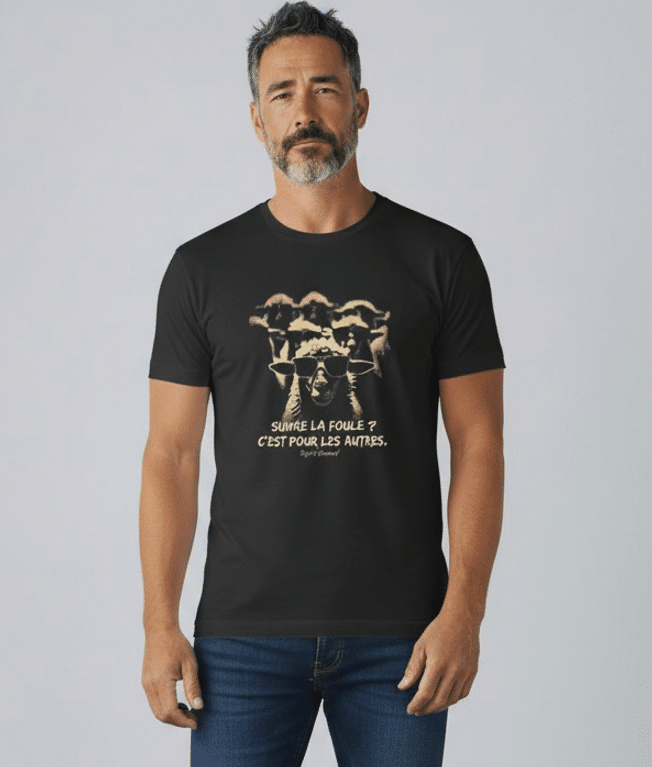 Alternative view of Indépendance Cévenole - le t-shirt Noir