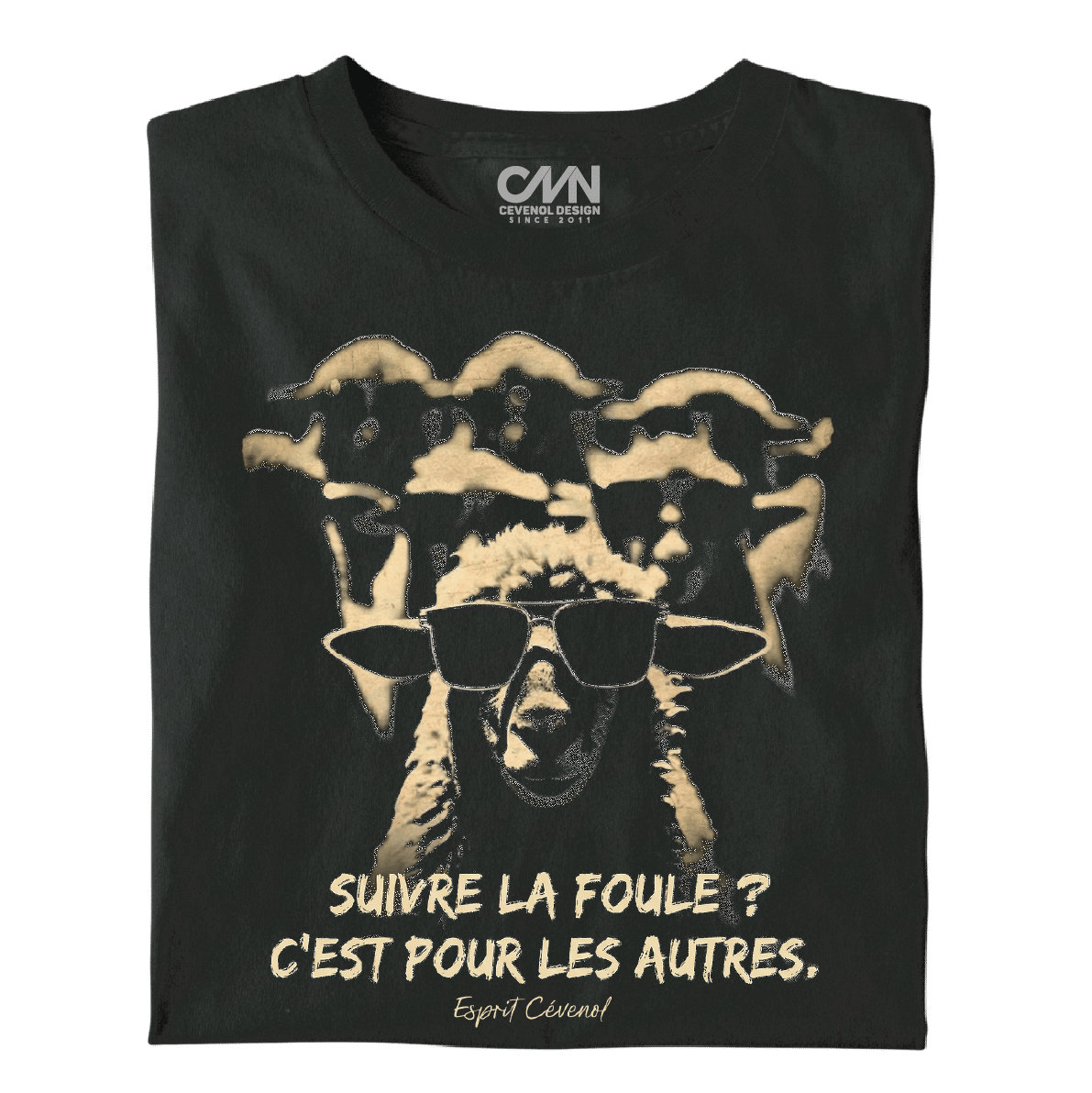 Indépendance Cévenole - le t-shirt Noir