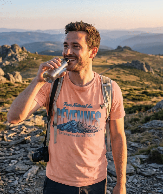 Alternative view of Collection Patrimoine - T-shirt Cévennes