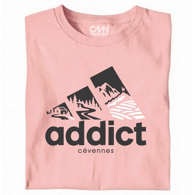 Addict Pearl - le t-shirt des Cévennes