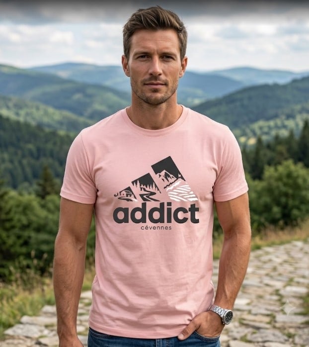 Alternative view of Addict Pearl - le t-shirt des Cévennes